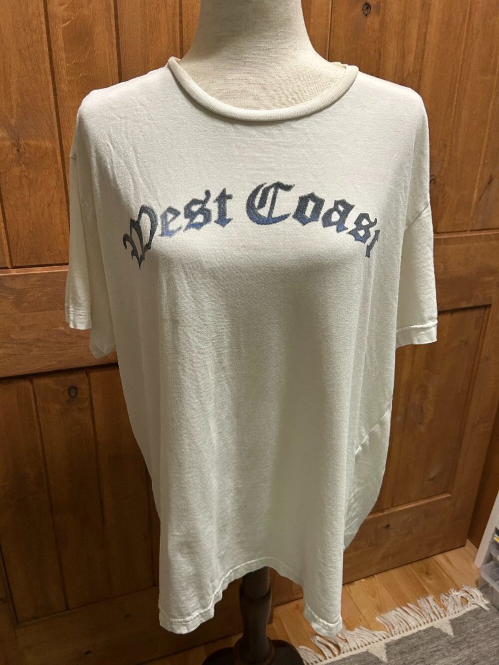 Vintage Mens West Coast Tshirt Size L